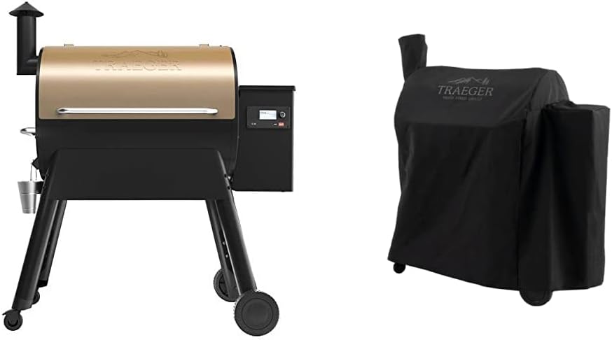 Traeger Grills Pro Series 780 Wood Pellet Grill and Smoker with BAC504 Full-Length 780 Grill Cover